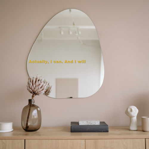 Actually, I can. And I will