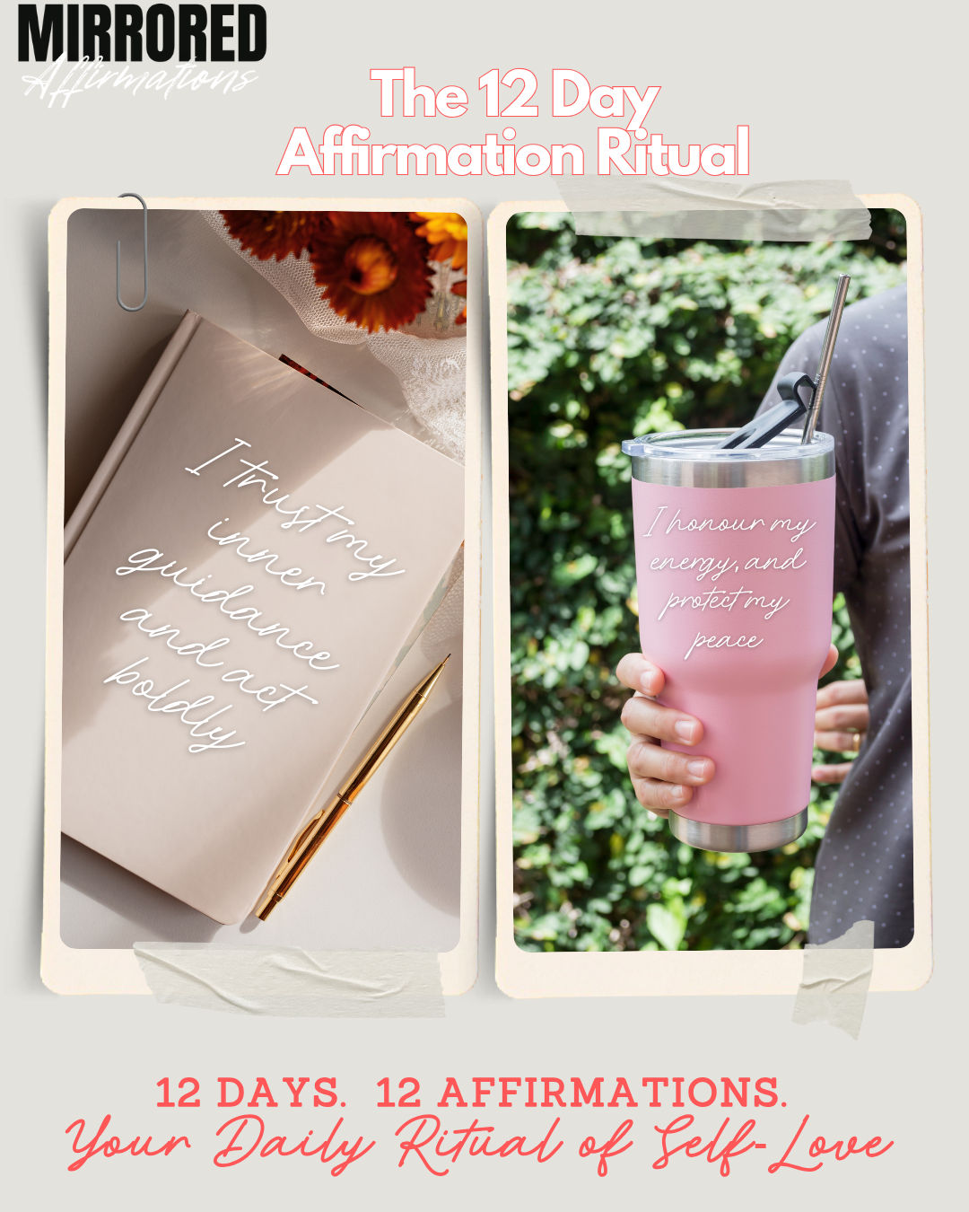 12-Day Affirmation Ritual Advent Calendar